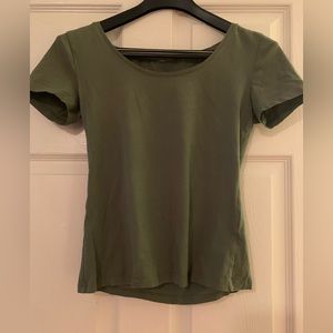 Tshirt short sleeves khaki XS